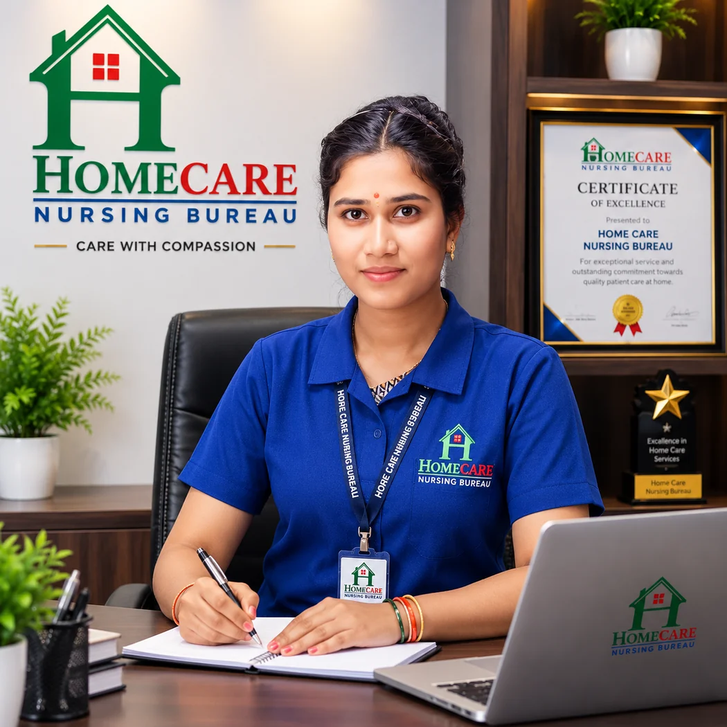 Ramatai Gaikwad, qualified GNM and ICU-trained nurse with Home Care Nursing Bureau